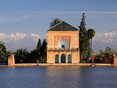 Menara Gardens v Marrákeši